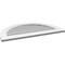 Ekena Millwork Round Top Surface Mount PVC Gable Vent: Non-Functional, w/ 3-1/2"W x 1"P Standard Frame, 36"W x 22"H GVPRT36X2201SN - alternate 4